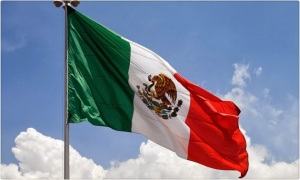 Bandera de México #TomaVinoMexicano